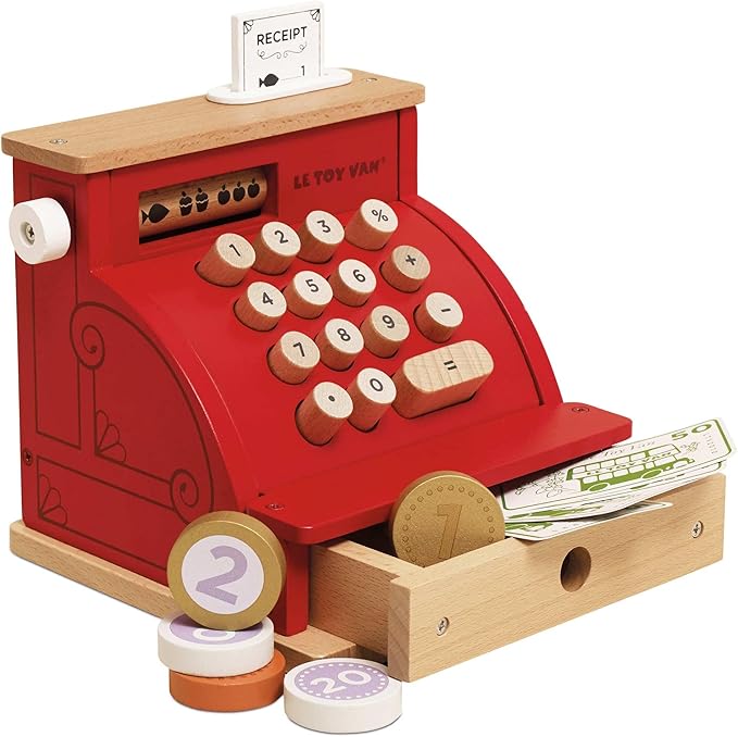 Le Toy Van- Cash Register & Money