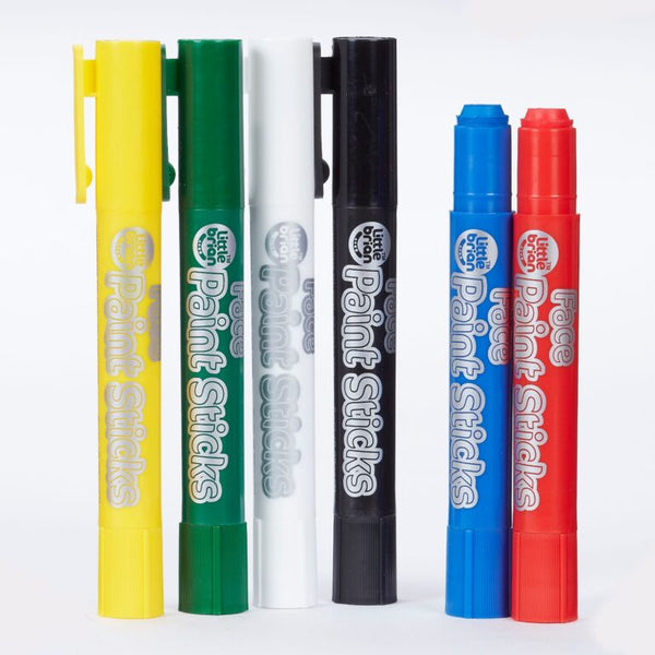 Little Brian - Face Paint Sticks 6 Pack
