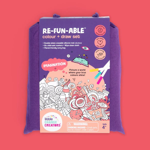 Little Change Creators - Re-fun-able Colour and Draw Set Imagination
