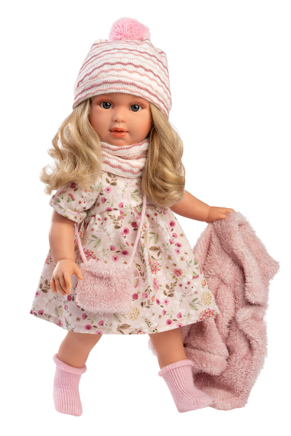Llorens-Lucia Stripey Beanie