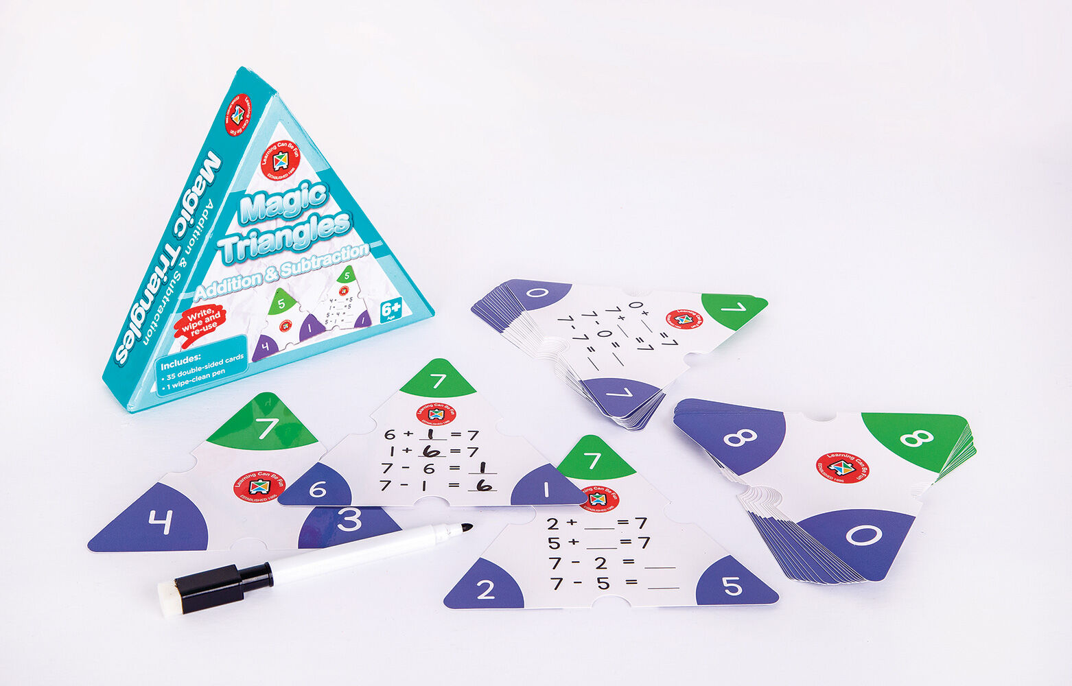 Triangle Math Addition Kids Magic Triangles - Addition & Subtraction – Childplay Melbourne
