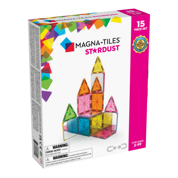 Magna Tiles- Stardust 15 Piece Set