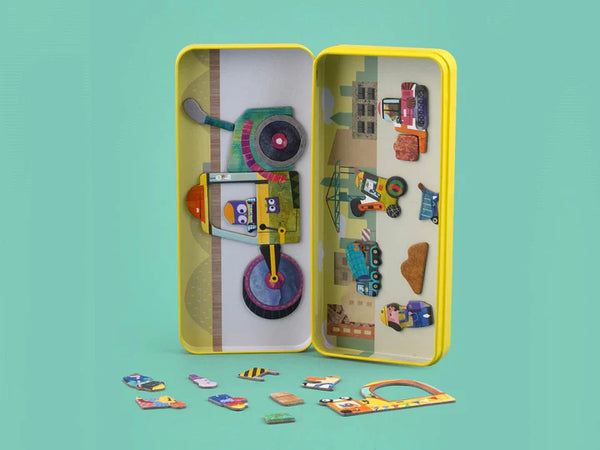 MierEdu - Travel Magnetic Box, Trucks