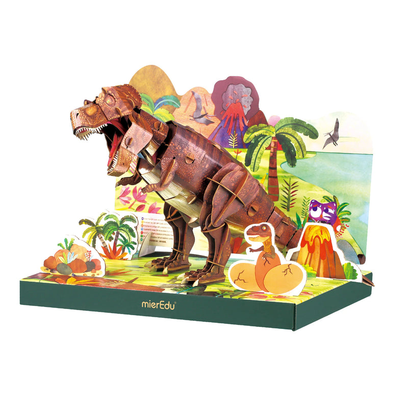 MierEdu- Adjustable 3D Puzzle, TRex