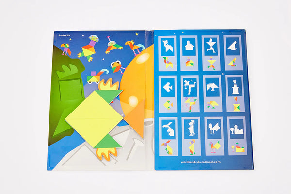 Miniland- Magnetic Crazy Tangram