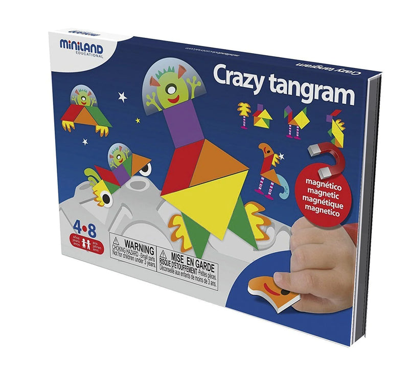 Miniland- Magnetic Crazy Tangram