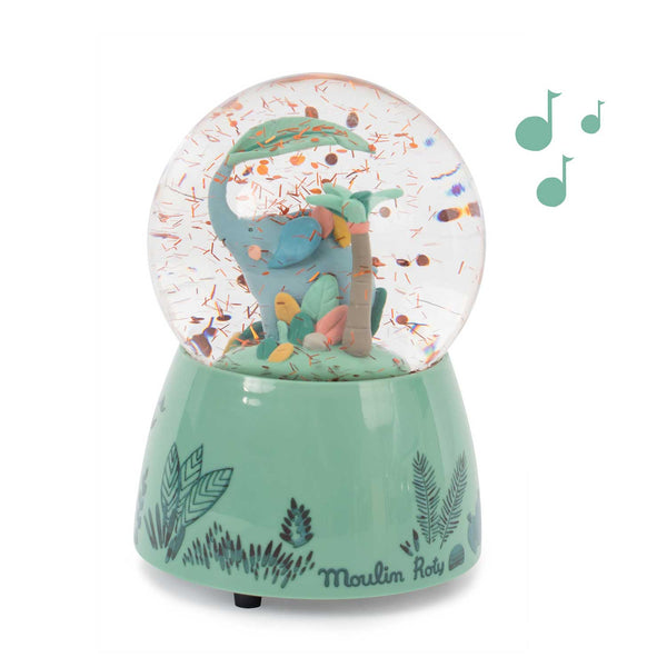 Moulin Roty Musical Snow globe Sous Mon Baobab