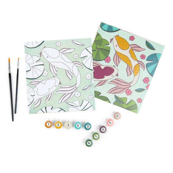 Moulin Roty- 4 Paintings by Numbers