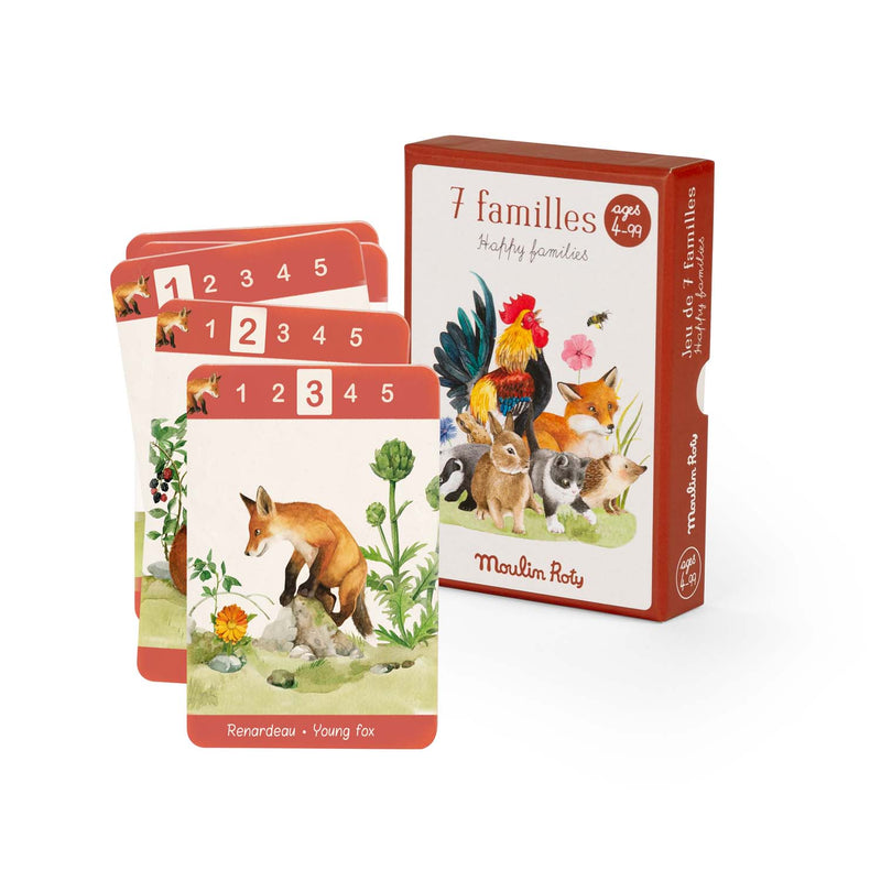 Moulin Roty- Happy Families Card Game