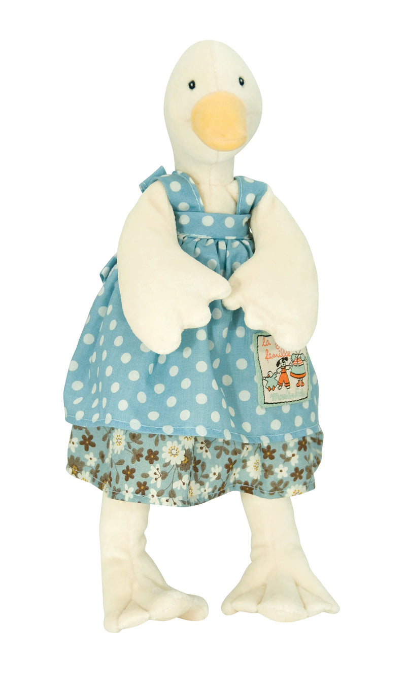 Moulin Roty - Little Duck Jeanne Plush Toy in Mini