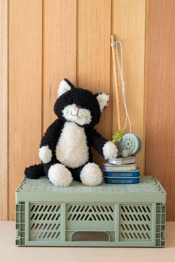 Nana Huchy- Checkers the Cat Black