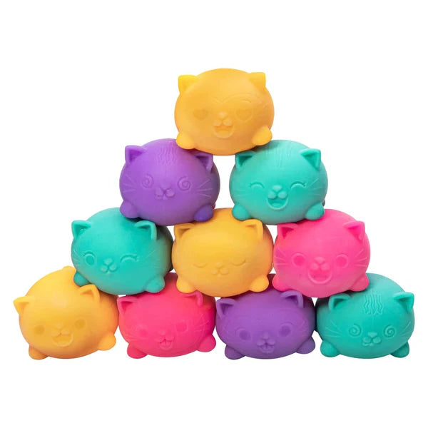 NeeDoh- Teenie Cool Cats (3pack) Assorted colours