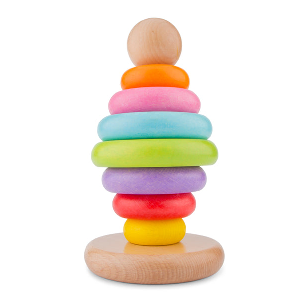 New Classic Toys- Wooden Stacking Tower