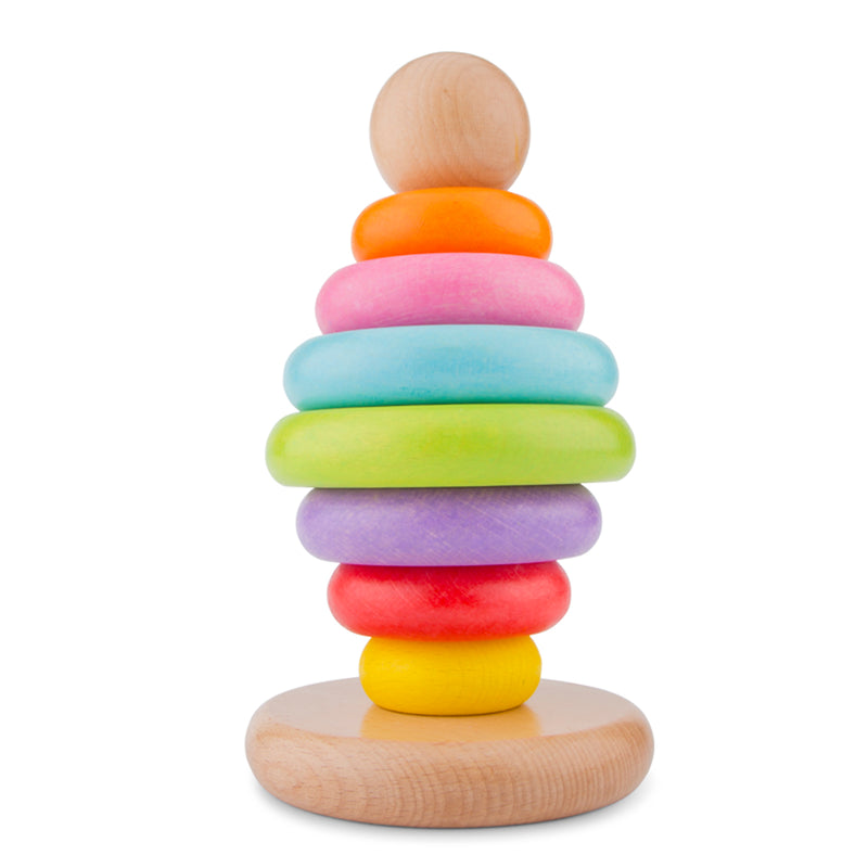 New Classic Toys- Wooden Stacking Tower