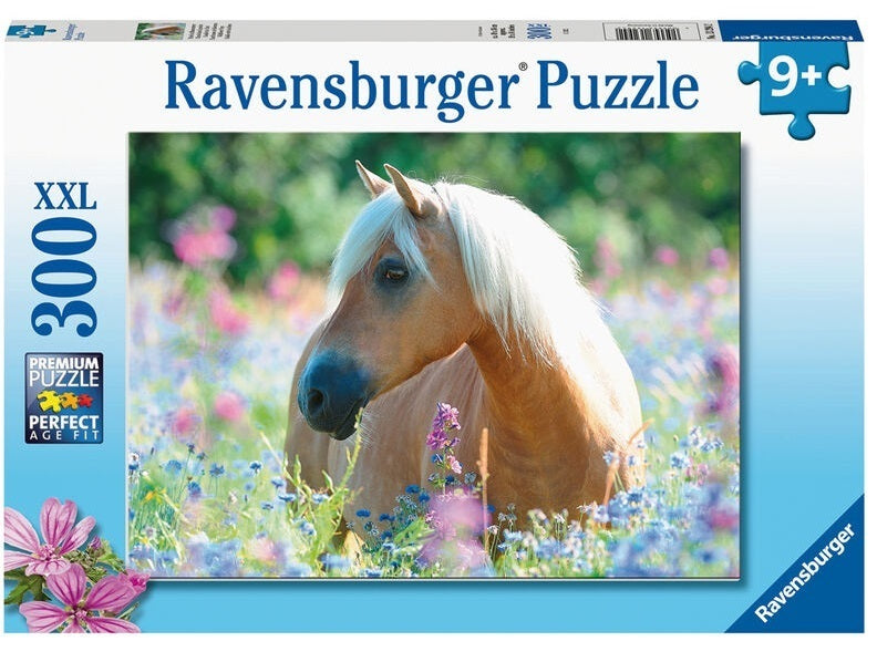 Ravensburger Puzzles- Wildflower Pony, 300 Pieces