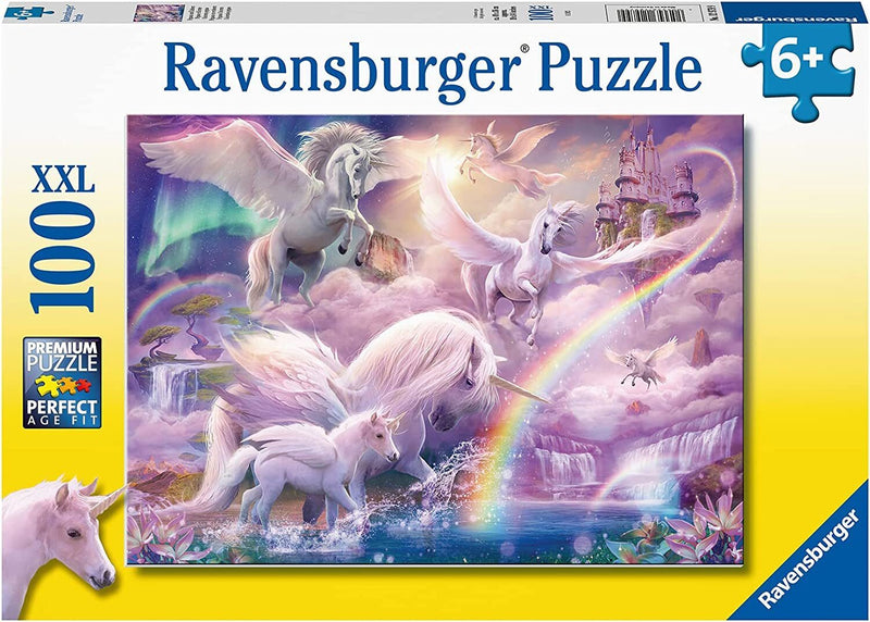 Ravensburger Puzzle, 100 Pieces, Pegasus Unicorns