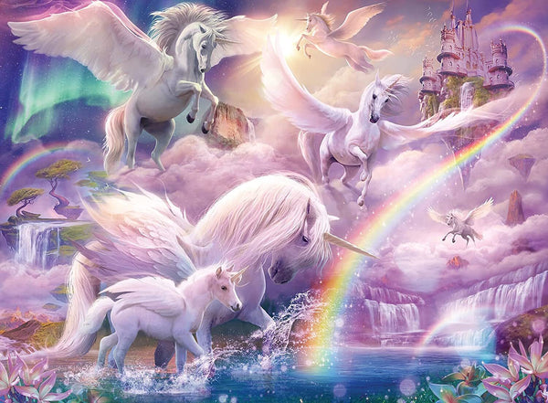 Ravensburger Puzzle, 100 Pieces, Pegasus Unicorns