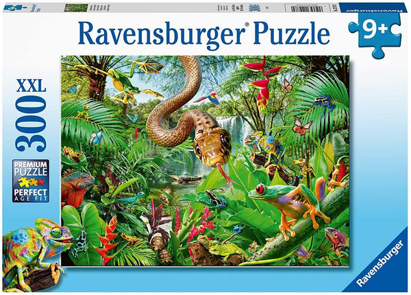 Ravensburger - Jigsaw Puzzle, 300 XXL pieces, Reptile Resort