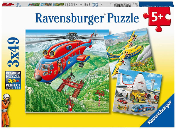 Ravensburger - Jigsaw Puzzle, 3 x 49 Piece, Above the Clouds