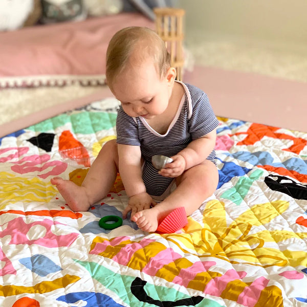 Rudie Nudie Waterproof Playmat in Pop Pip POW