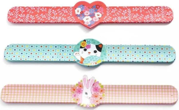 Djeco- Snap Bracelets Assorted