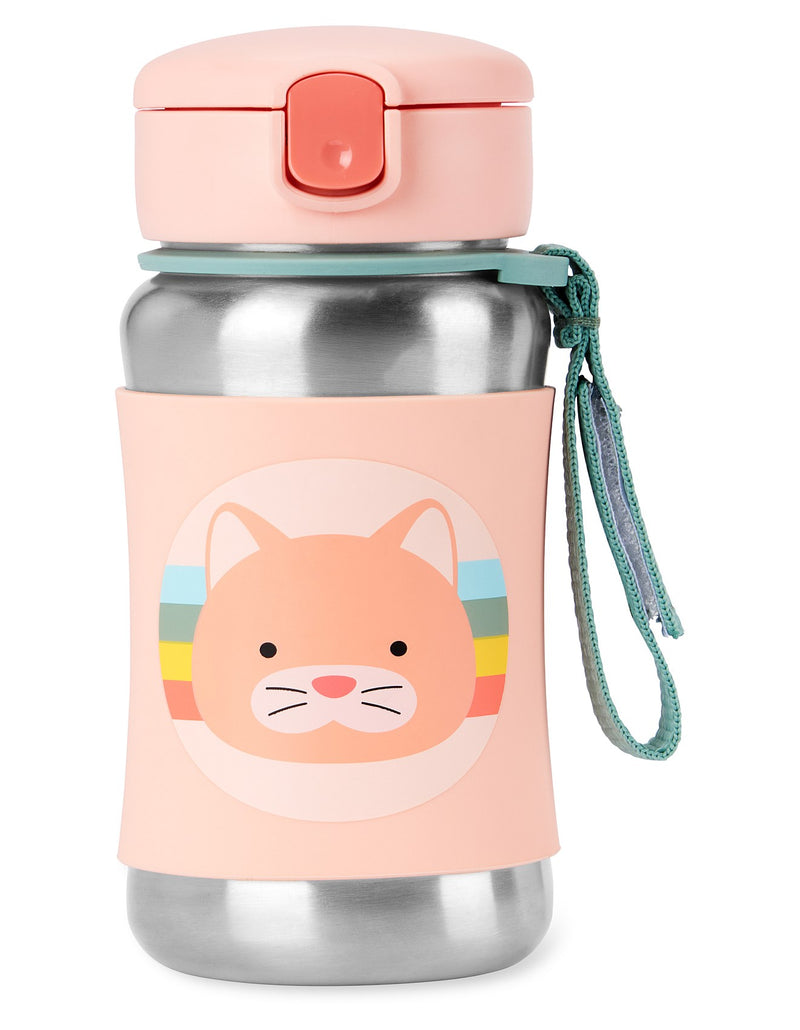 Skip Hop- Zoo Stainless Steel Waterbottle Cat
