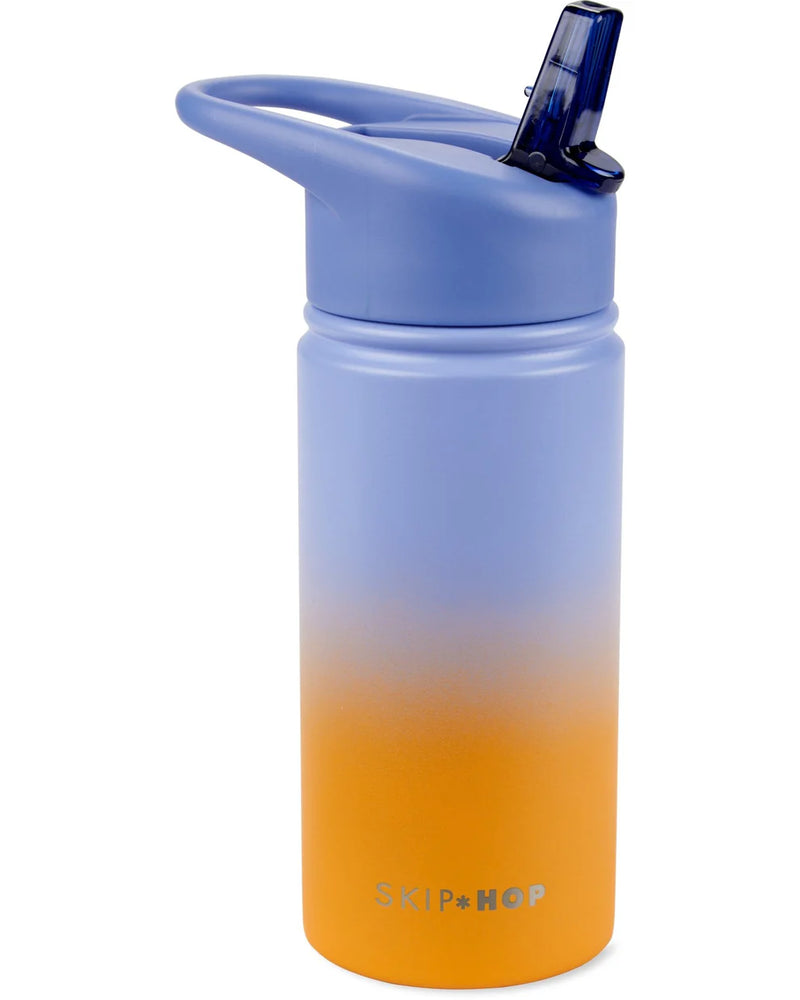 Skip Hop- Wander Stainless Steel Waterbottle Ombré Blue