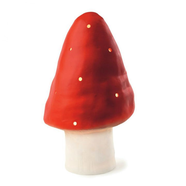 Heico Small Mushroom Night Light - Red