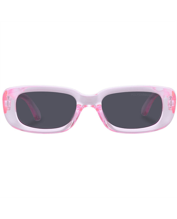 Cancer Council Sunshades Eyewear- Budgie Kids, Neon Pink