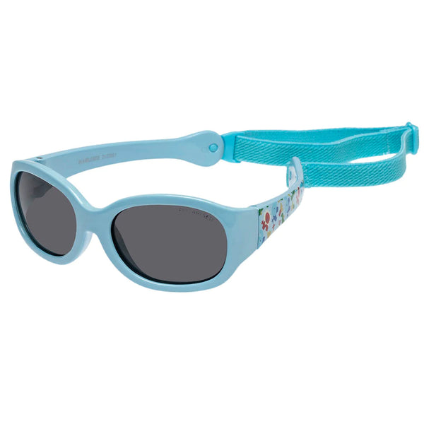 Cancer Council Sunshades Eyewear- Bumblebee Infant, Blue Zoo