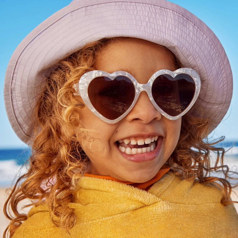 Cancer Council Sunshades Eyewear- Lovebird Kids, Ivory Seashell