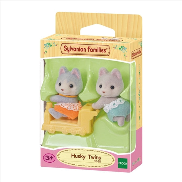 Sylvanian Families-Husky Twins