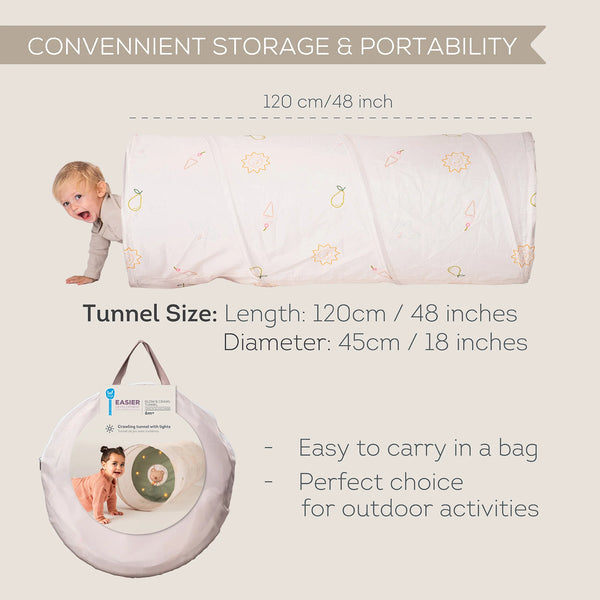 TAF Toys- Glow and Crawl Tunnel
