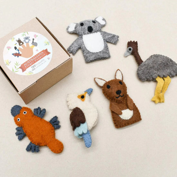 Tara Treasures- Australiana Finger Puppets