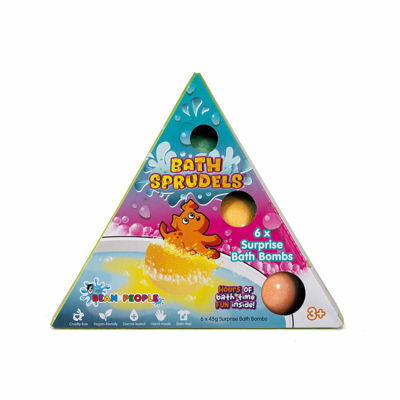 The Bean People - Bath Sprudels Surprise Bath Bombs
