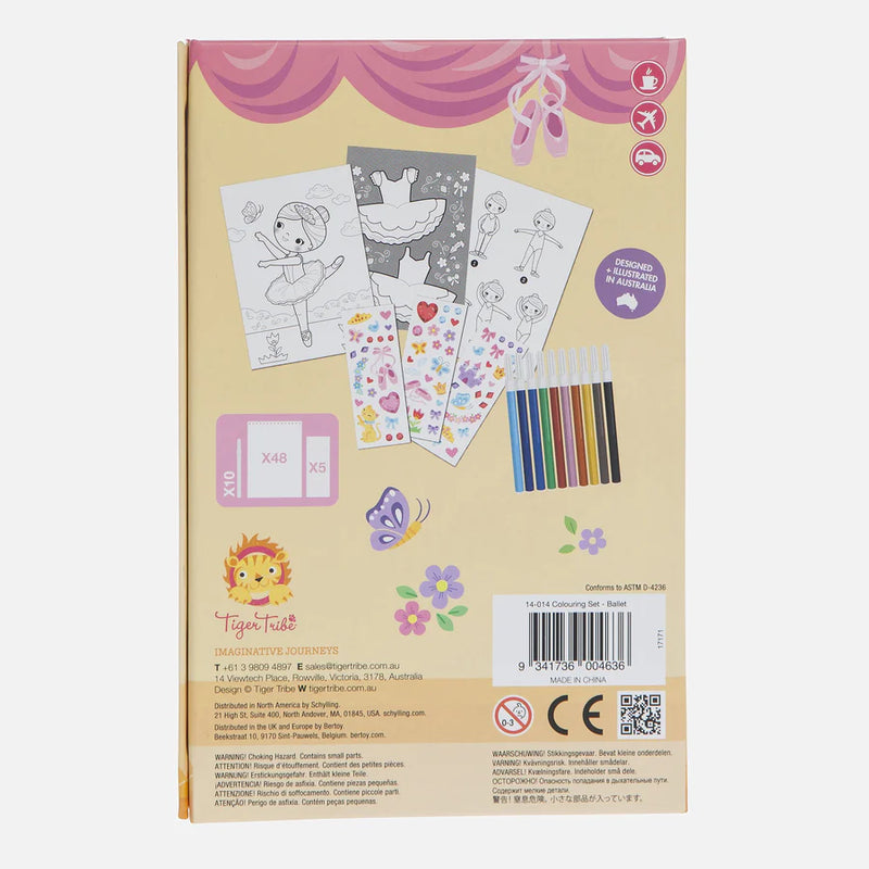Tiger Tribe - Colouring Set Ballet