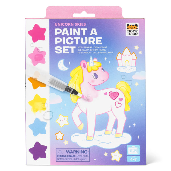 Tiger Tribe - Paint a Picture Set, Unicorn Skies