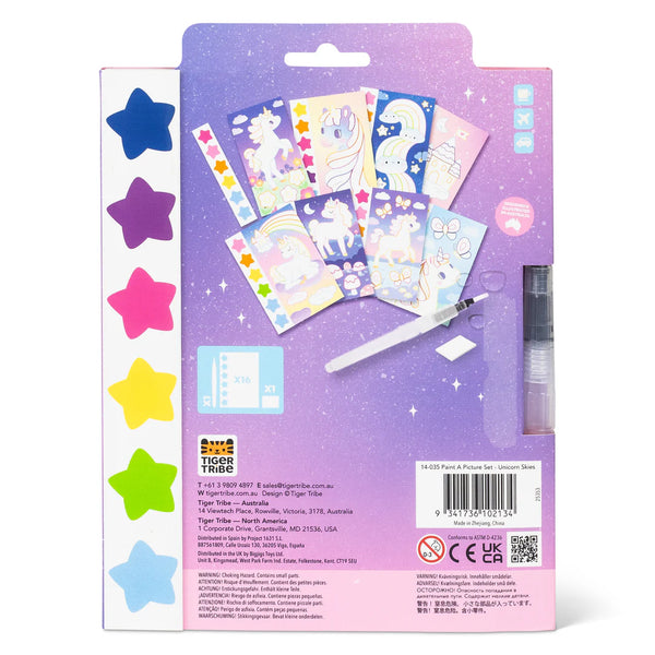Tiger Tribe - Paint a Picture Set, Unicorn Skies