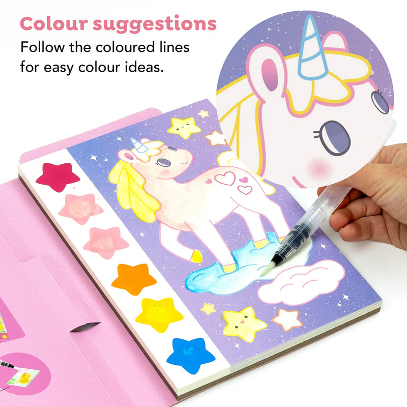 Tiger Tribe - Paint a Picture Set, Unicorn Skies