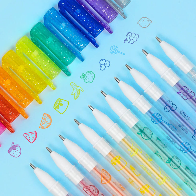 Tiger Tribe- Scented Shimmer Gel Pens