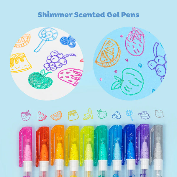 Tiger Tribe- Scented Shimmer Gel Pens