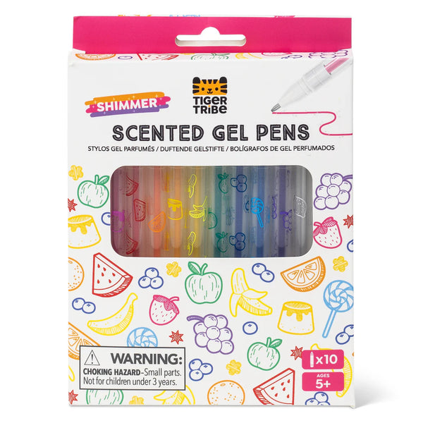 Tiger Tribe- Scented Shimmer Gel Pens
