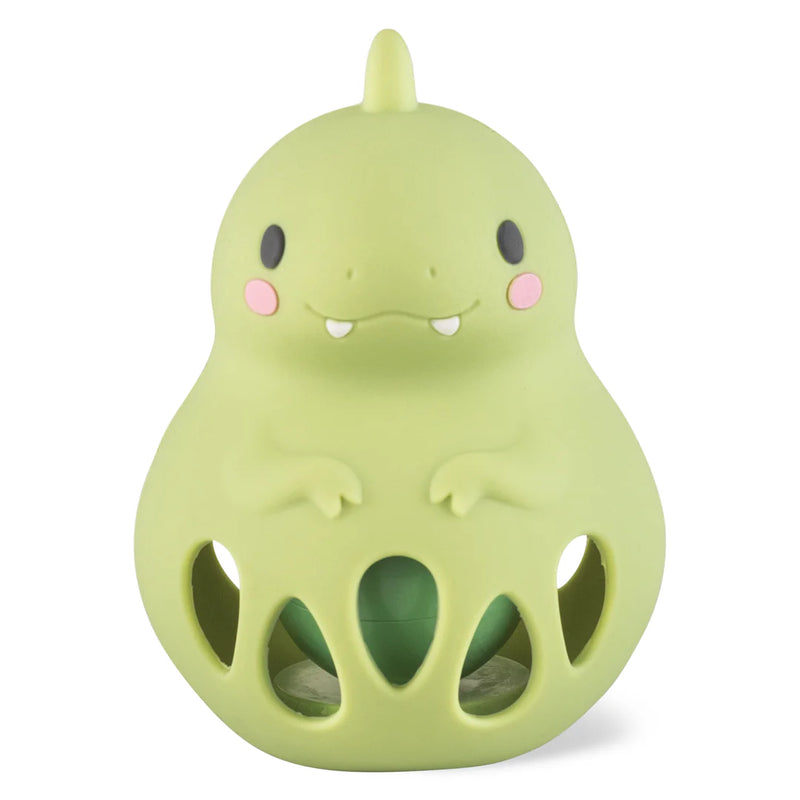 Tiger Tribe - Silicone Rattle Dinosaur