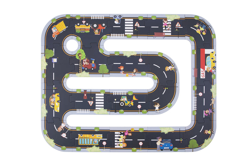 Tooky Toy - City Road Puzzle