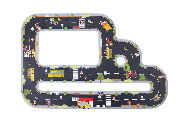 Tooky Toy - City Road Puzzle