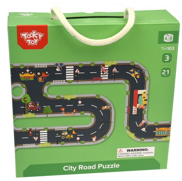 Tooky Toy - City Road Puzzle