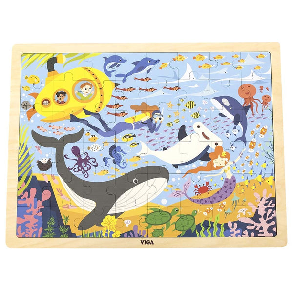 Viga - 48 pcs Puzzle Sea Life