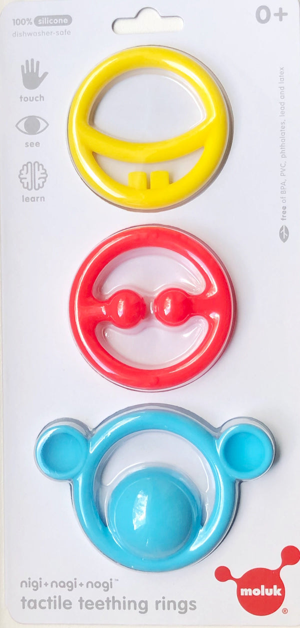 Moluk - Nigi + Nagi + Nogi Teething Rings