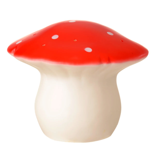 Heico Medium Mushroom Night Light - Red