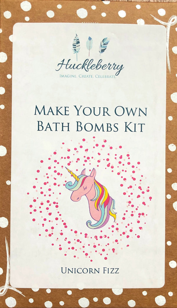Huckleberry - Make your own Bath Bombs Kit - Unicorn Fizz